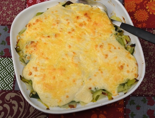 Purjolöksgratäng gratäng med purjolök Purjolöksgratäng gratäng med purjolök